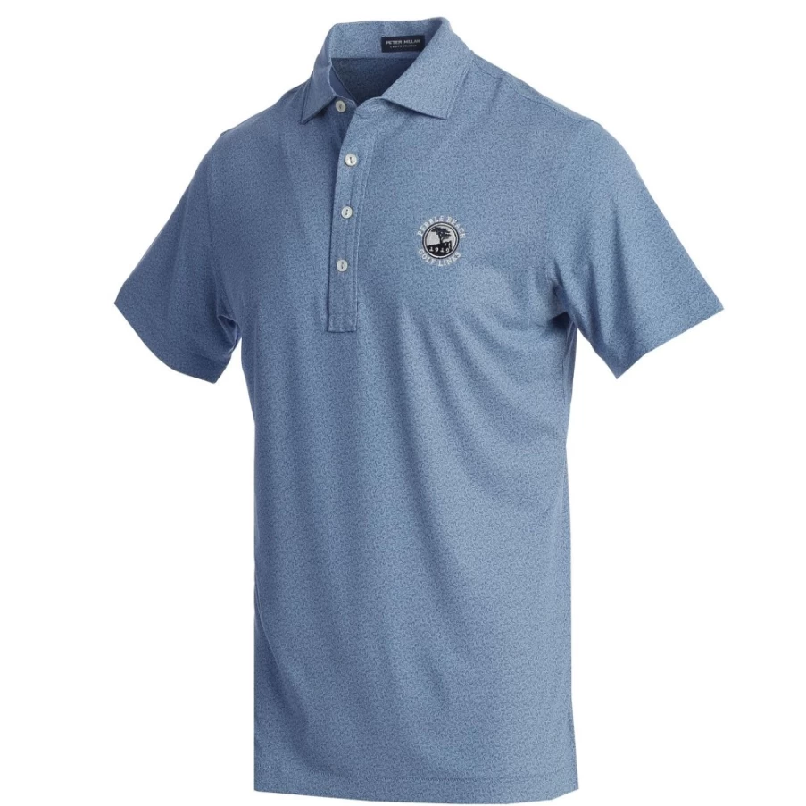 Men's Pebble Beach Roxie Polo Shirt by Peter Millar – Premium Golf Apparel