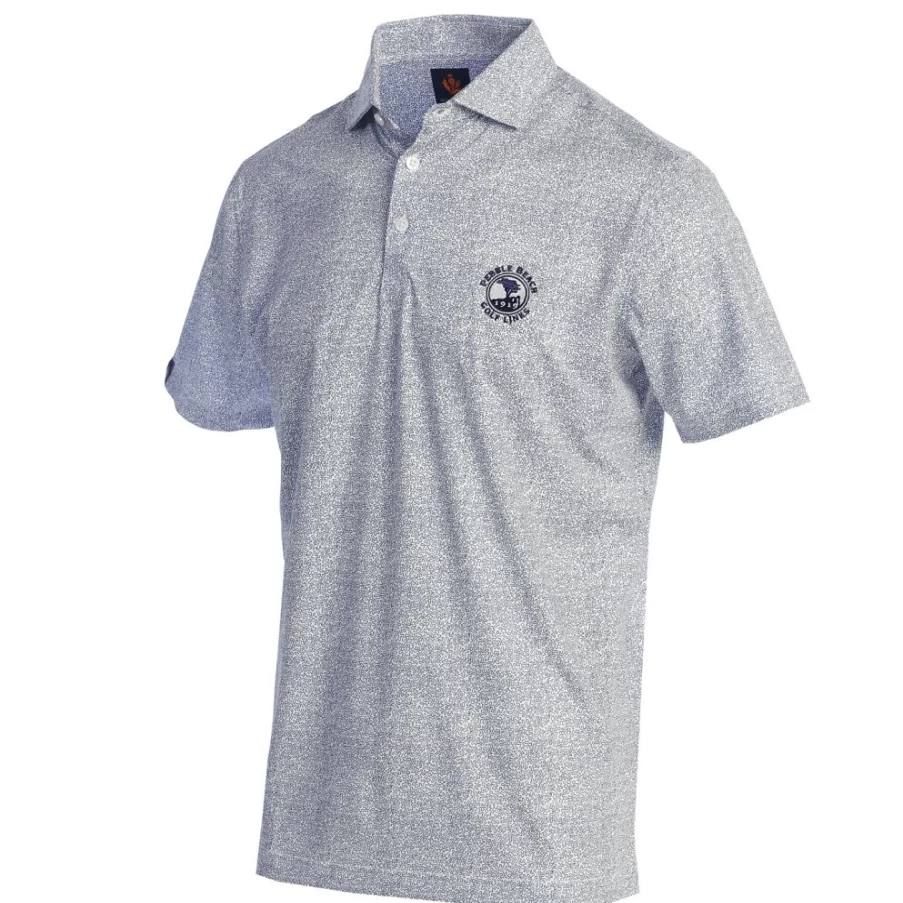 Pebble Beach Men's Wallace Polo Shirt by Donald Ross – Classic Golf Apparel