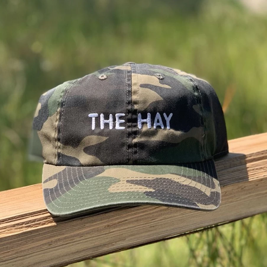 Pebble Beach Hay Camo Twill Cap – American Needle Vintage Style Baseball Hat